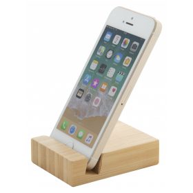 Bambusz mobiltartó - gravírozva