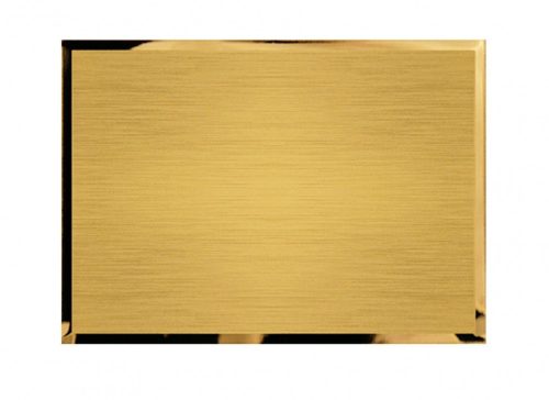 Plakett - arany 15x20cm - gravírozva